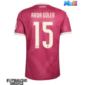 Real Madrid Arda Guler #15 Alternativní Dres 2026-27 Krátký Rukáv